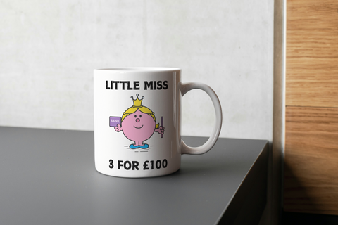 Little Miss 3 for 100 Mug