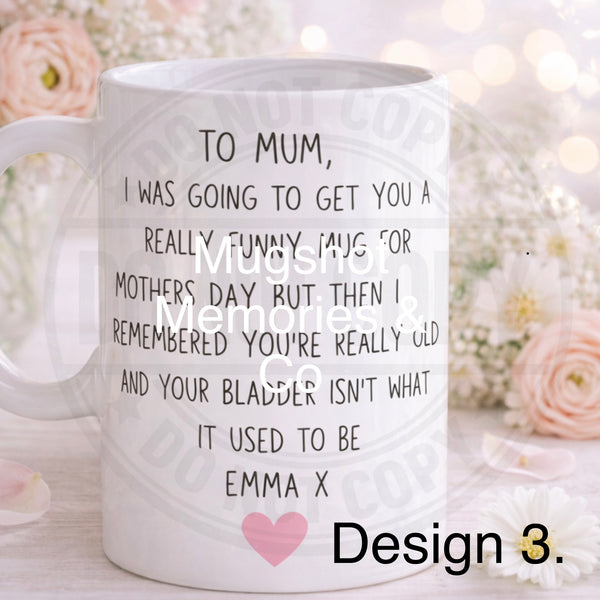 Mothers Day Funny Mugs