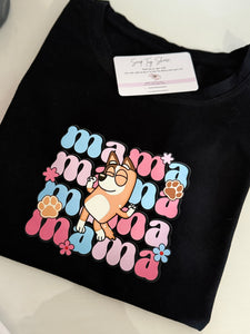 Mama Bluey Ladies Tee