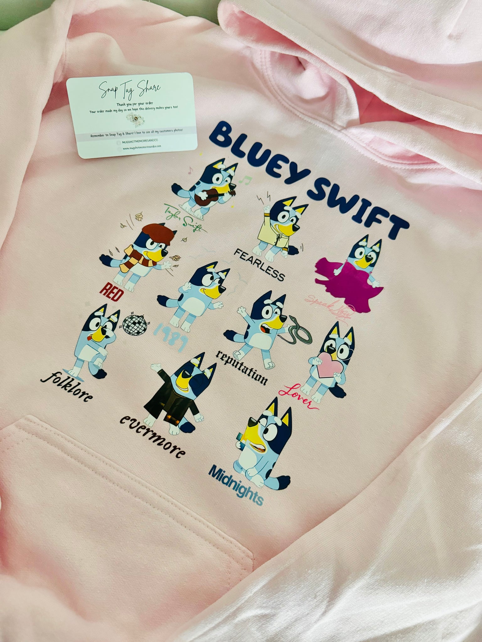 Bluey Swift Children’s Hoodie