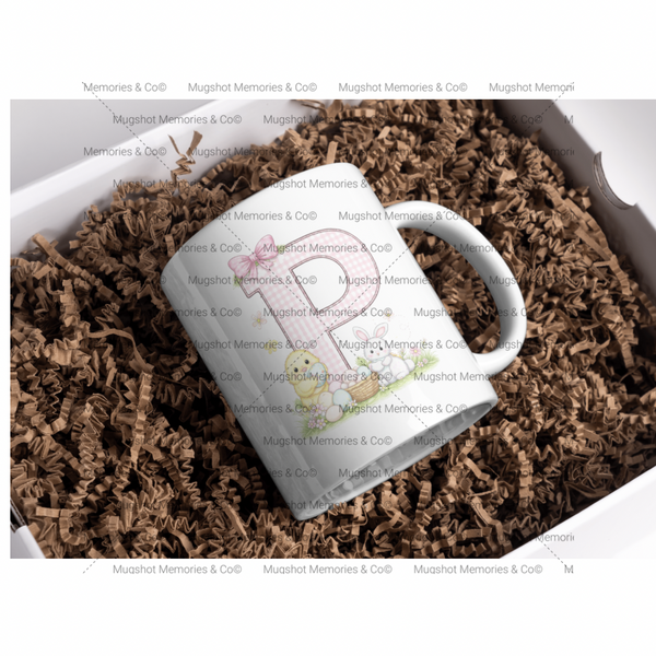 Easter Initial Mug