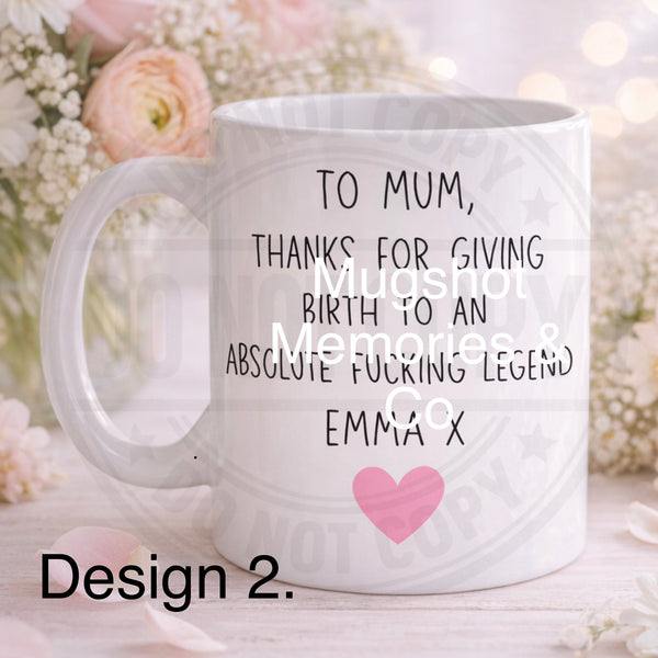 Mothers Day Funny Mugs