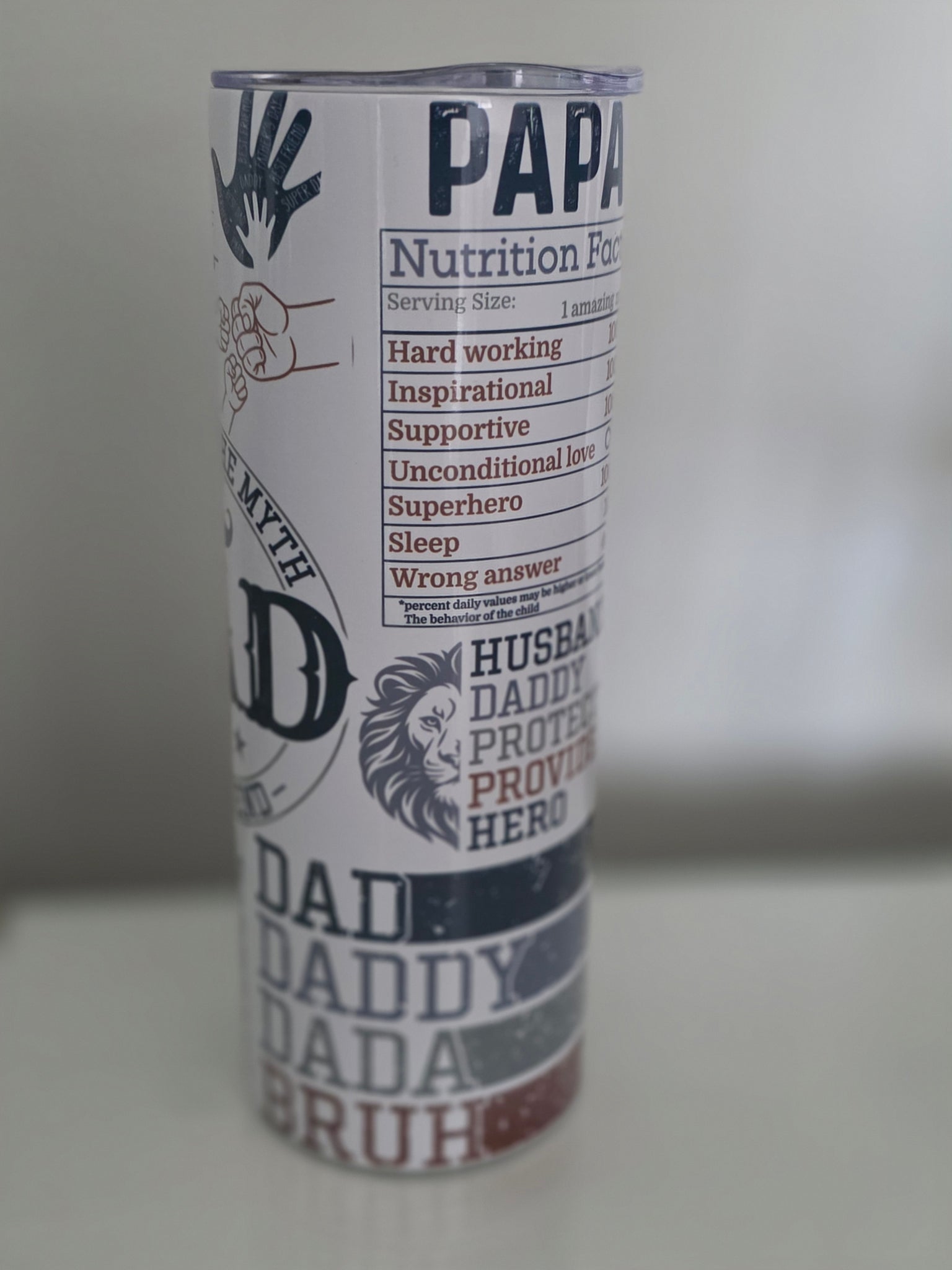 Fathers Day Dad Tumbler