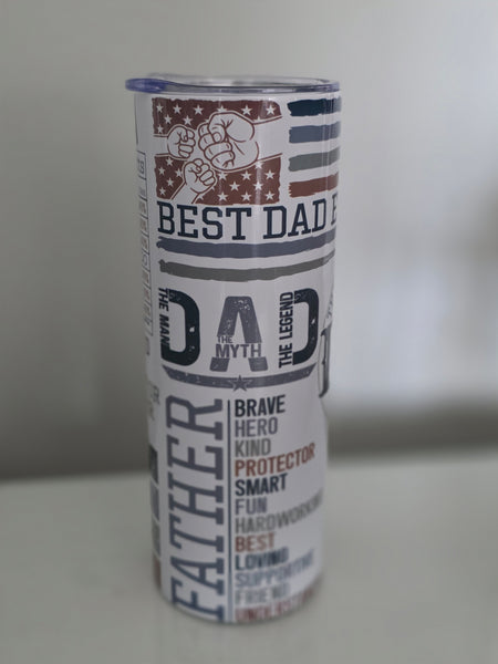 Fathers Day Dad Tumbler