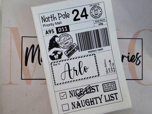 Christmas Postal Labels