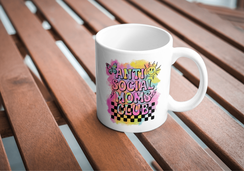 Anti-Social Mums Club Mug
