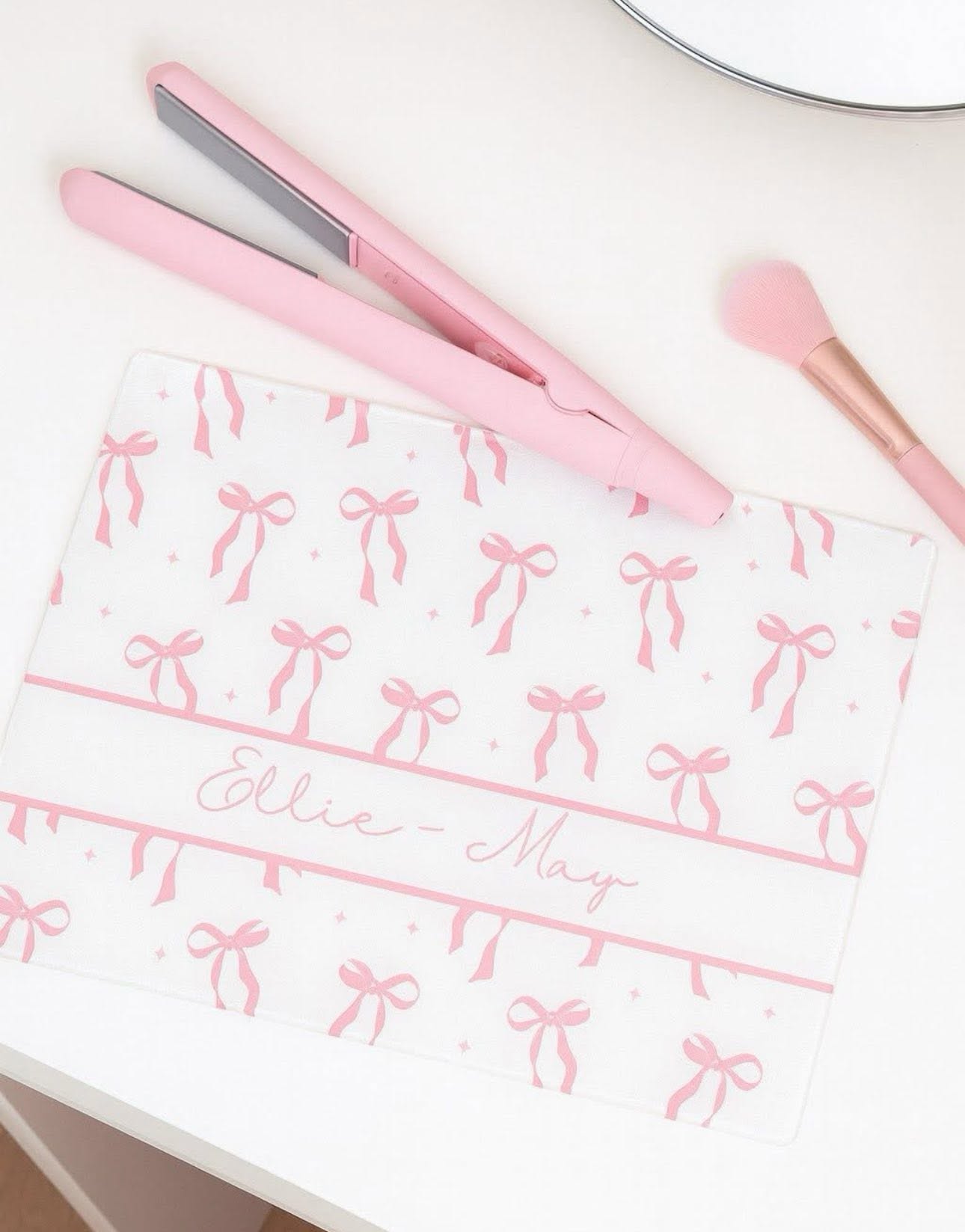 Straightener Glass Board