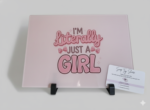 Straightener Glass Board