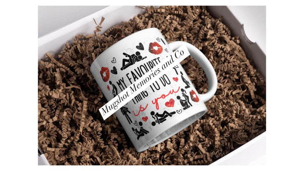 Romantic Couples Mug – “My Favourite Thing to Do Is You”