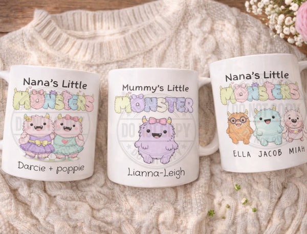 Personalised “Little Monsters” Mug