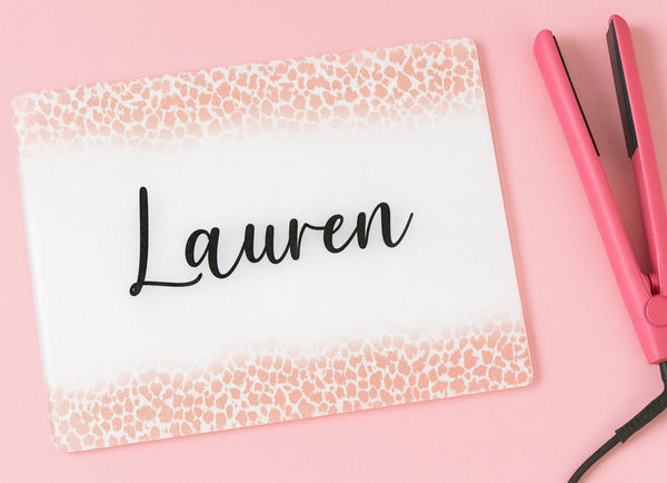 Straightener Glass Board