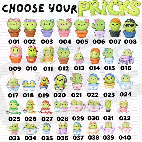 🌵 Little Pricks Personalised Mug 🌵