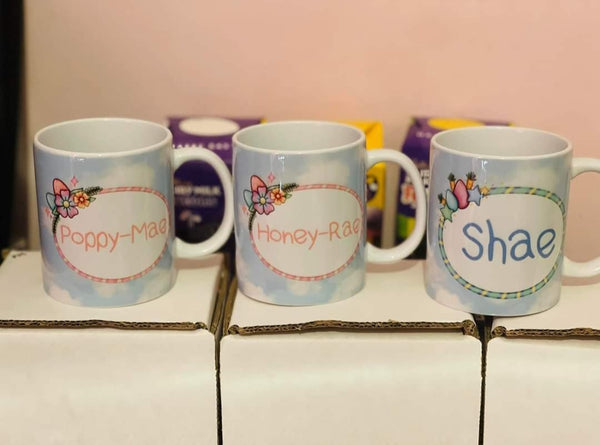 Easter Full Wrap Personalised Mug