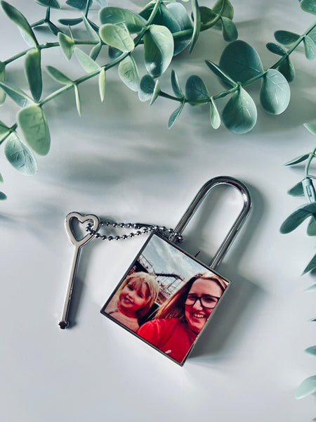 Square Photo Padlock