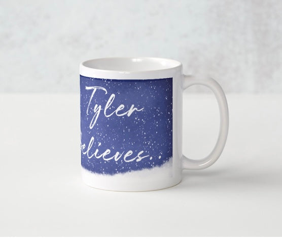 Polar Express Inspired Mug