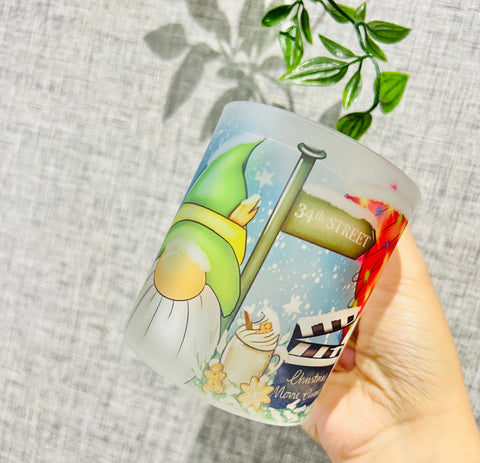 Christmas Film Gonk Frosted Mug