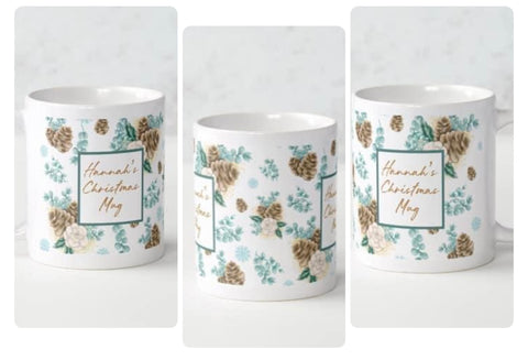 Eucalyptus Personalised Mug