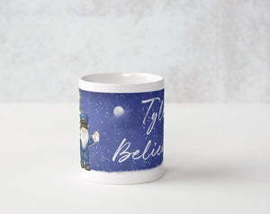 Polar Express Inspired Mug