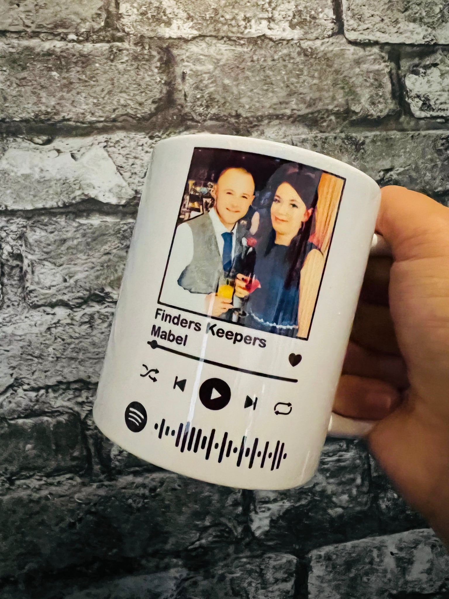 Spotify Scan Music Photo Mug