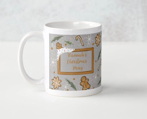 Gingerbread Personalised Mug