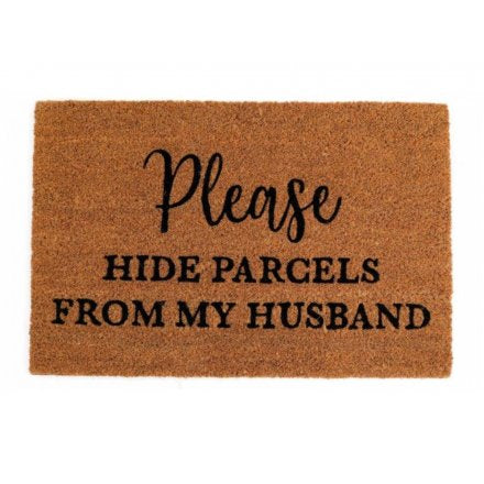 Hide Parcel Doormat